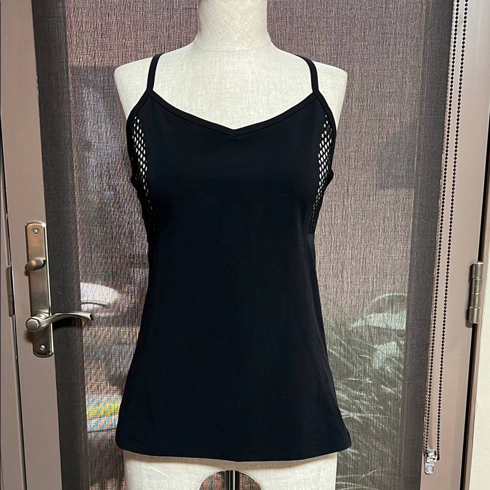 Lorna Jane Black Fitted Camisole